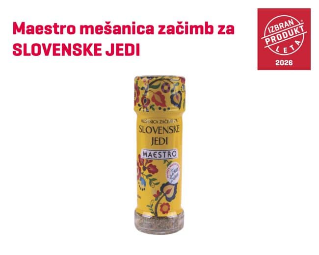 Maestro mešanica začimb za slovenske jedi